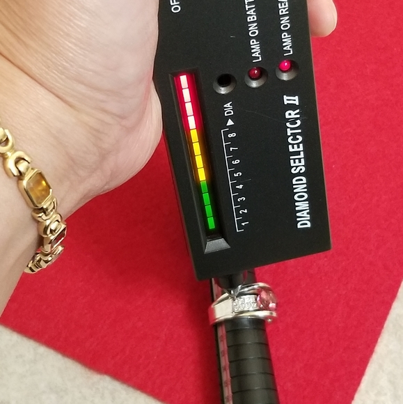 14k WG Pink Tourmaline and Diamond - Picture 10 of 11